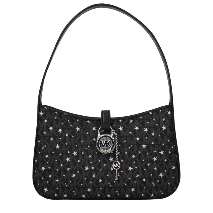 Black Fabric Handbag Michael Kors
