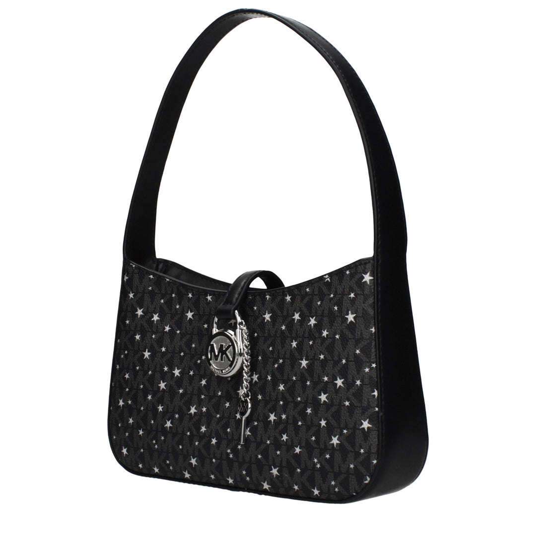 Black Fabric Handbag Michael Kors