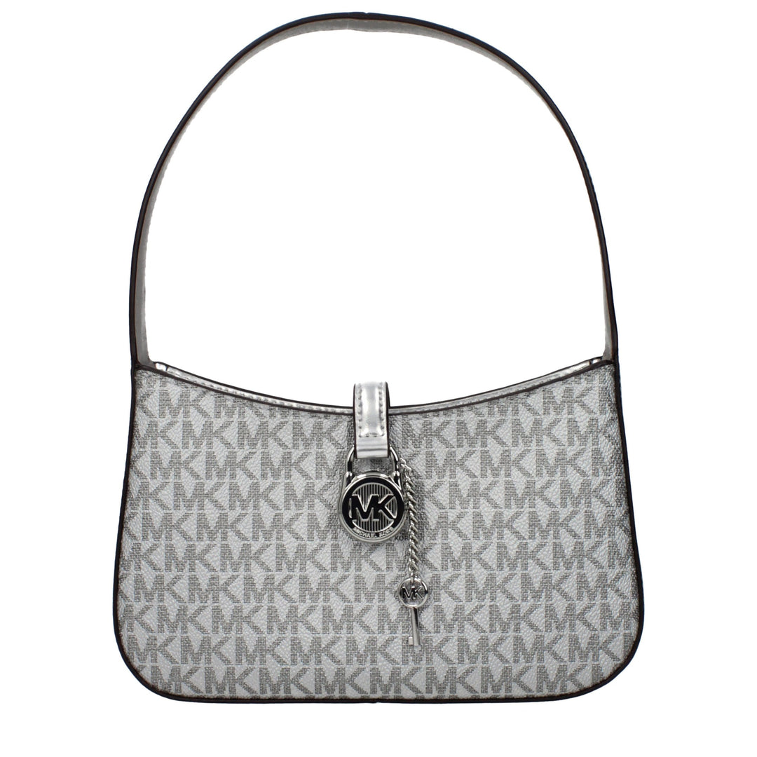Gray Fabric Handbag Michael Kors