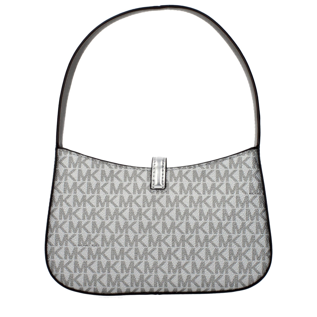 Gray Fabric Handbag Michael Kors