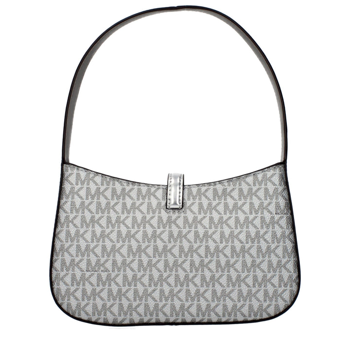 Gray Fabric Handbag Michael Kors