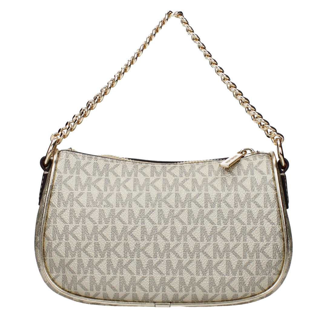 Gold Fabric Handbag Michael Kors