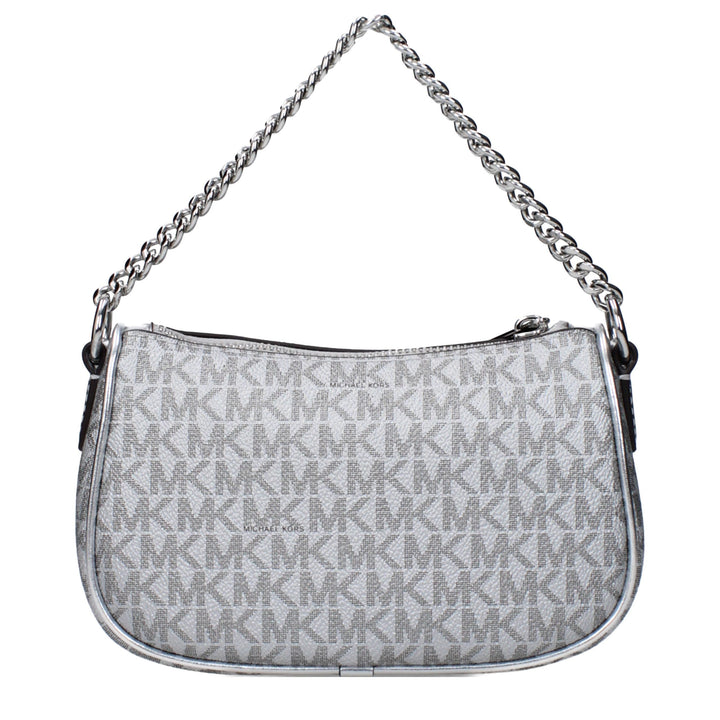 Gray Fabric Handbag Michael Kors