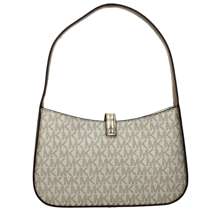 Gold Fabric Handbag Michael Kors