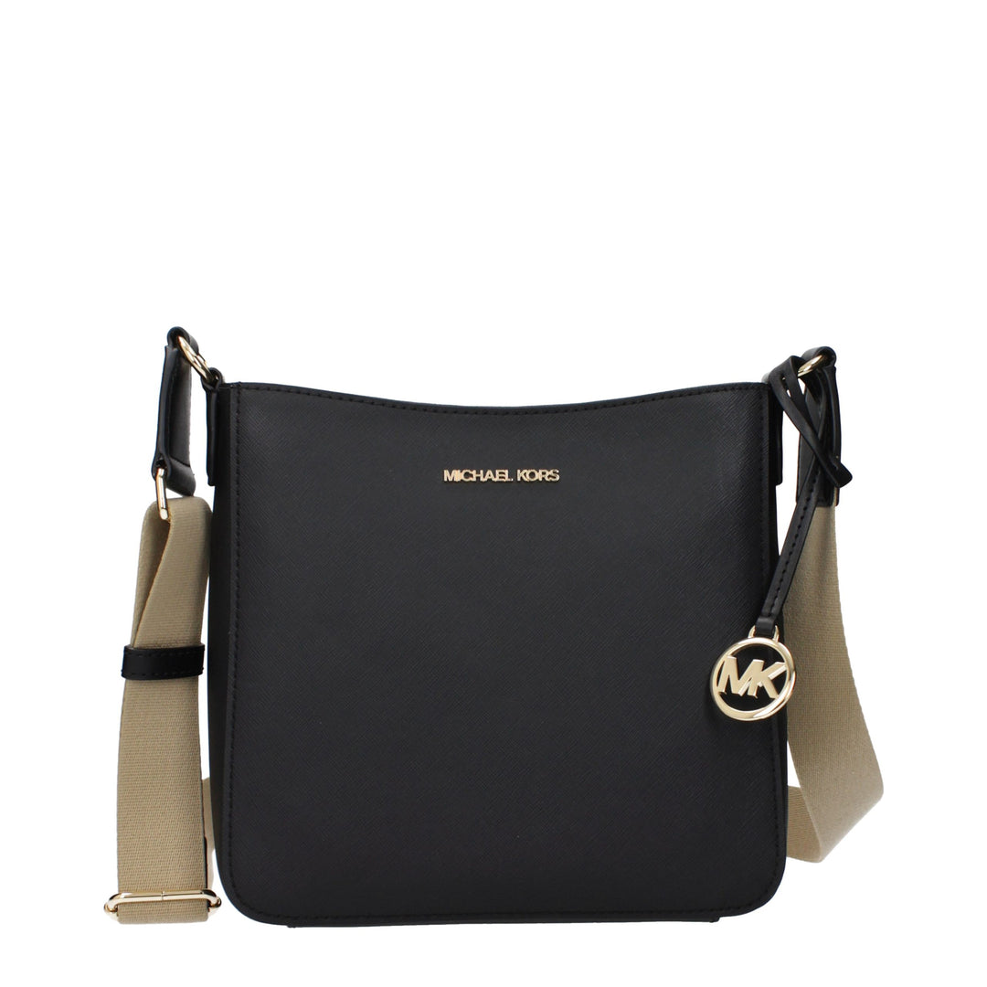 Black Leather Crossbody Bag Michael Kors