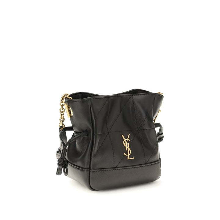 Black Lamb Ovis Aries Aries Shoulder Bag Saint Laurent