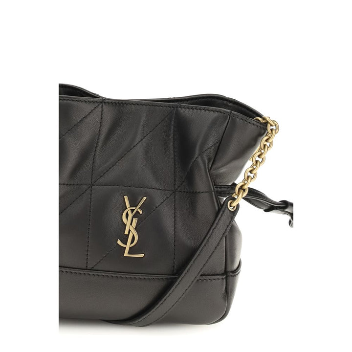 Black Lamb Ovis Aries Aries Shoulder Bag Saint Laurent