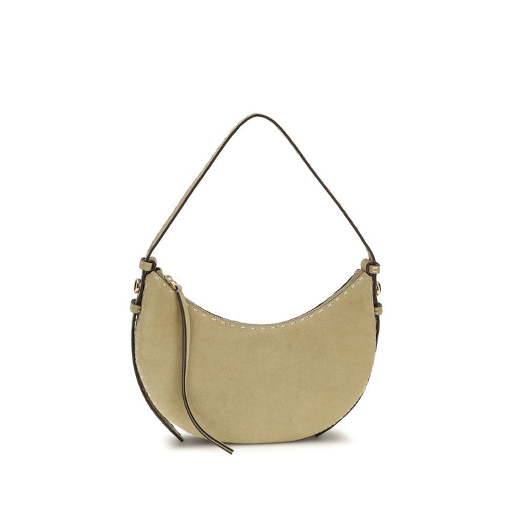 Beige Calf Leather Bos Taurus Shoulder Bag Tory Burch