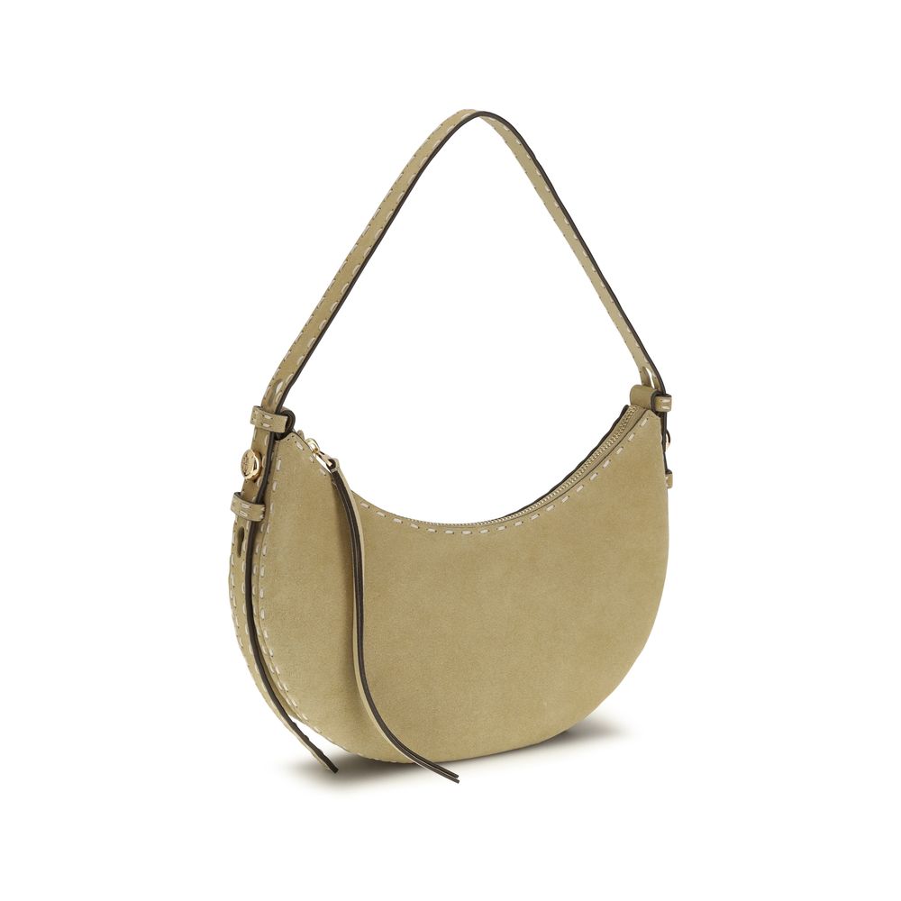 Beige Calf Leather Bos Taurus Shoulder Bag Tory Burch