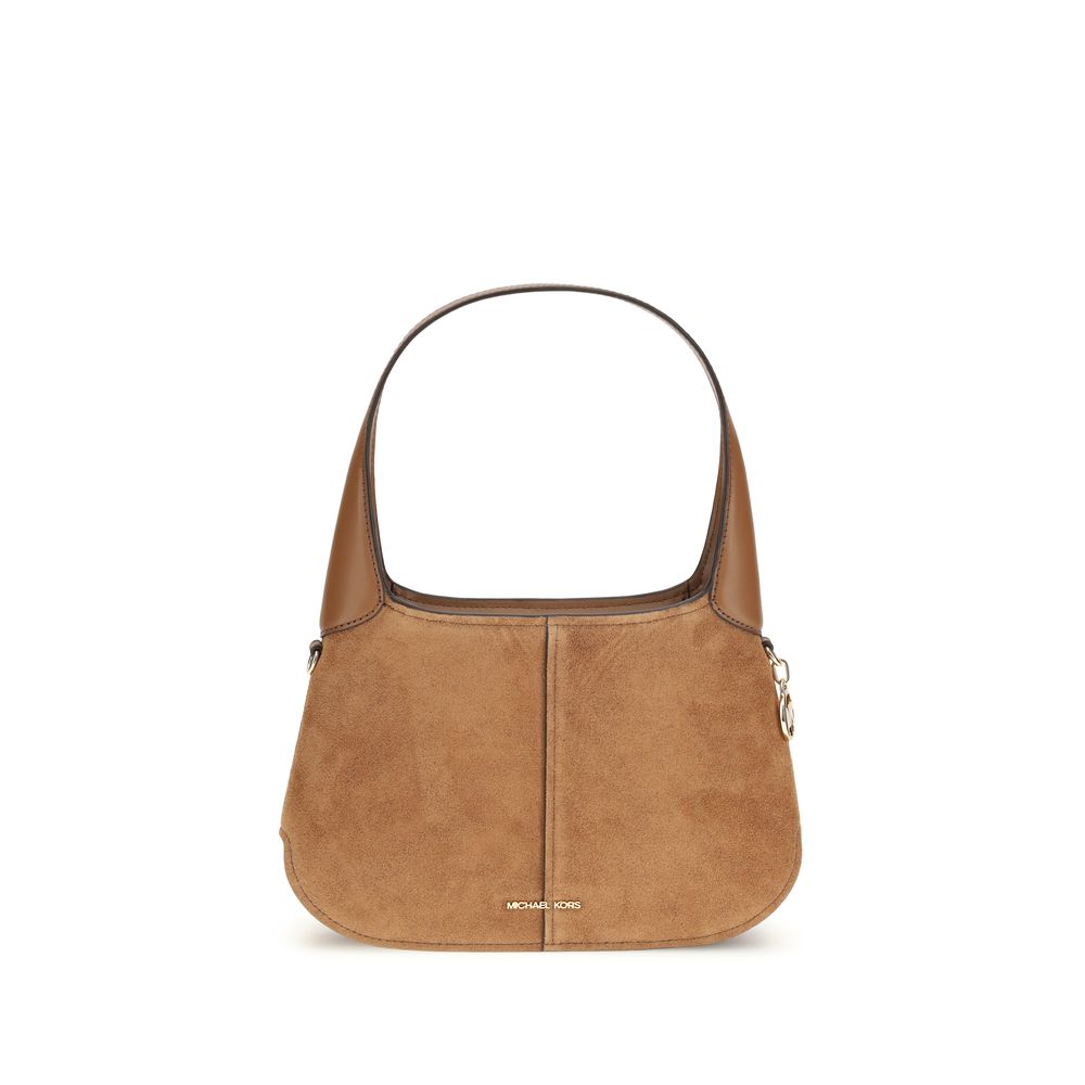 Beige Calf Leather Bos Taurus Shoulder Bag Michael Kors