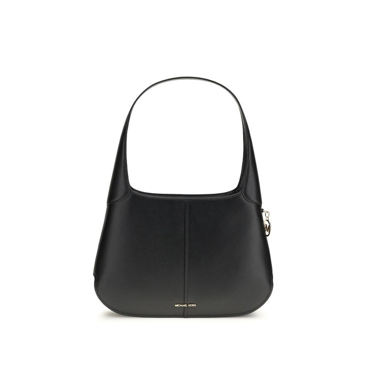 Black Calf Leather Bos Taurus Shoulder Bag Michael Kors