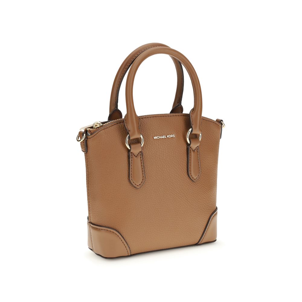 Beige Calf Leather Bos Taurus Handbag Michael Kors