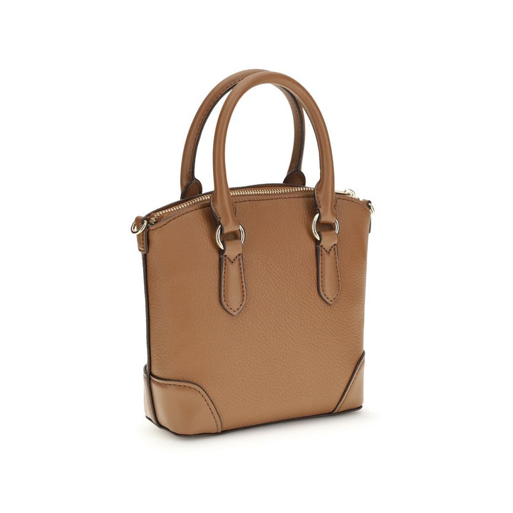 Beige Calf Leather Bos Taurus Handbag Michael Kors