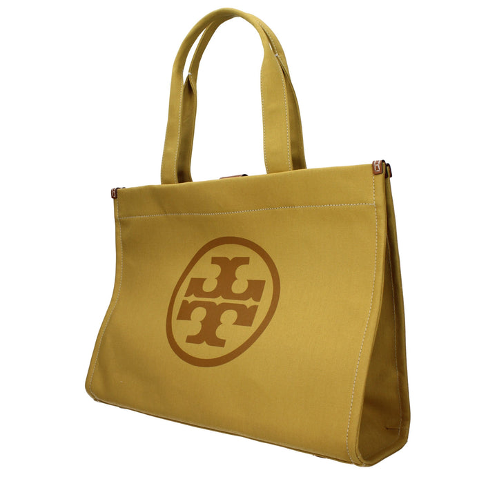 Yellow Fabric Shoulder Bag Tory Burch