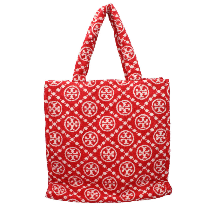 Red Cotton-Like Shoulder Bag Tory Burch