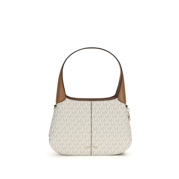 Beige Cotton Shoulder Bag Michael Kors