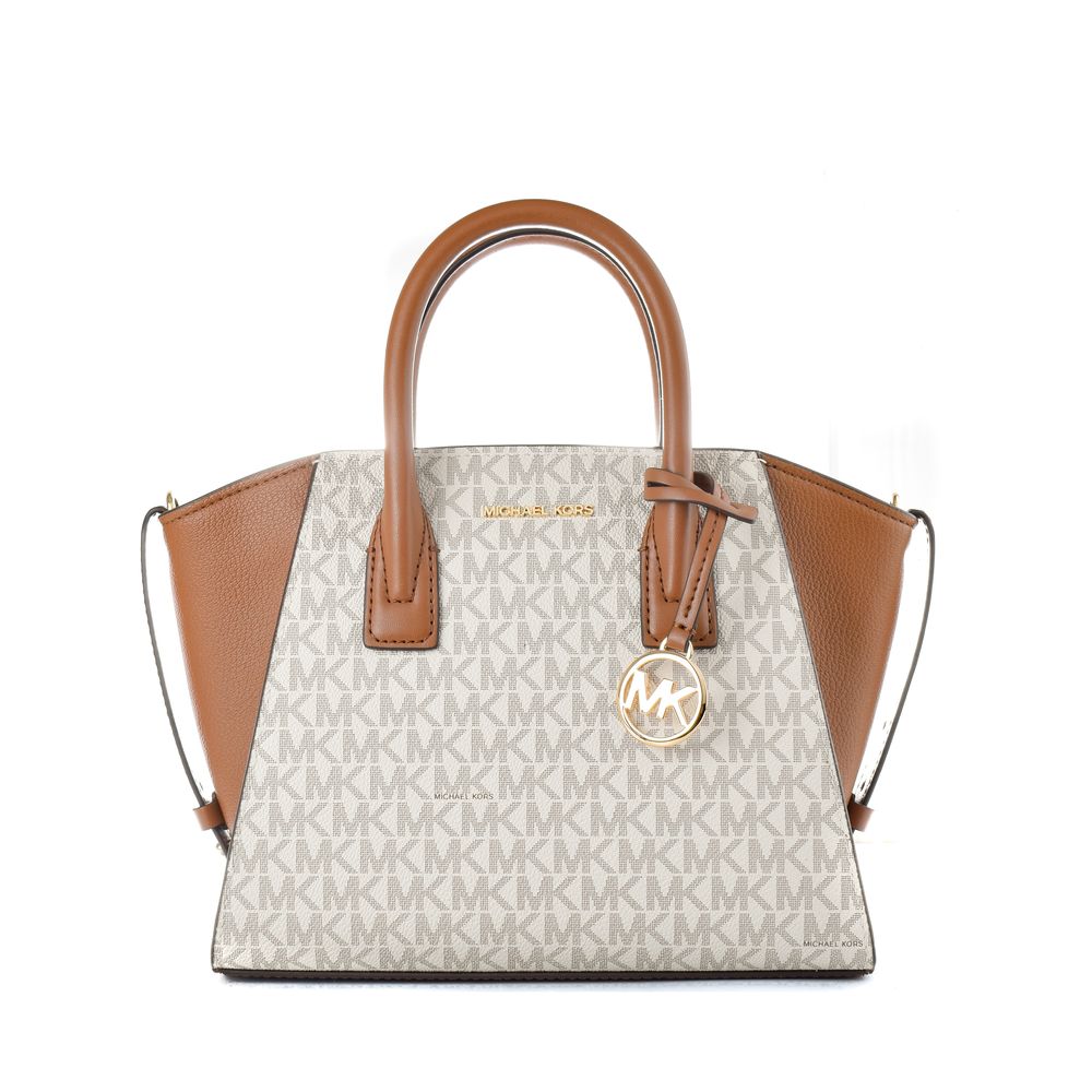 Beige Canvas Handbag Michael Kors