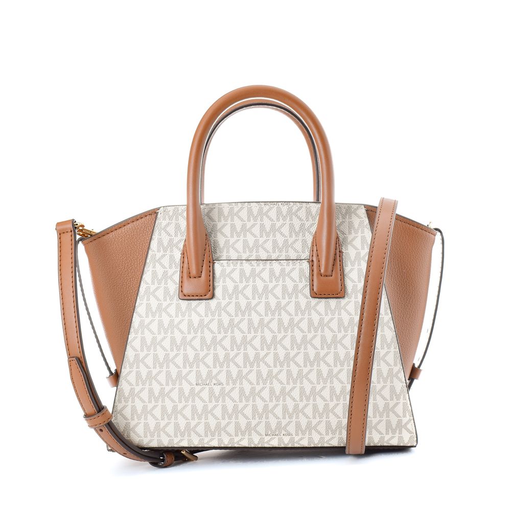 Beige Canvas Handbag Michael Kors