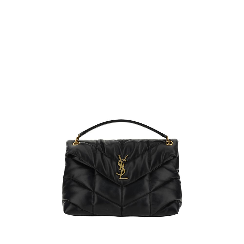 Black Lamb Leather Shoulder Bag Saint Laurent