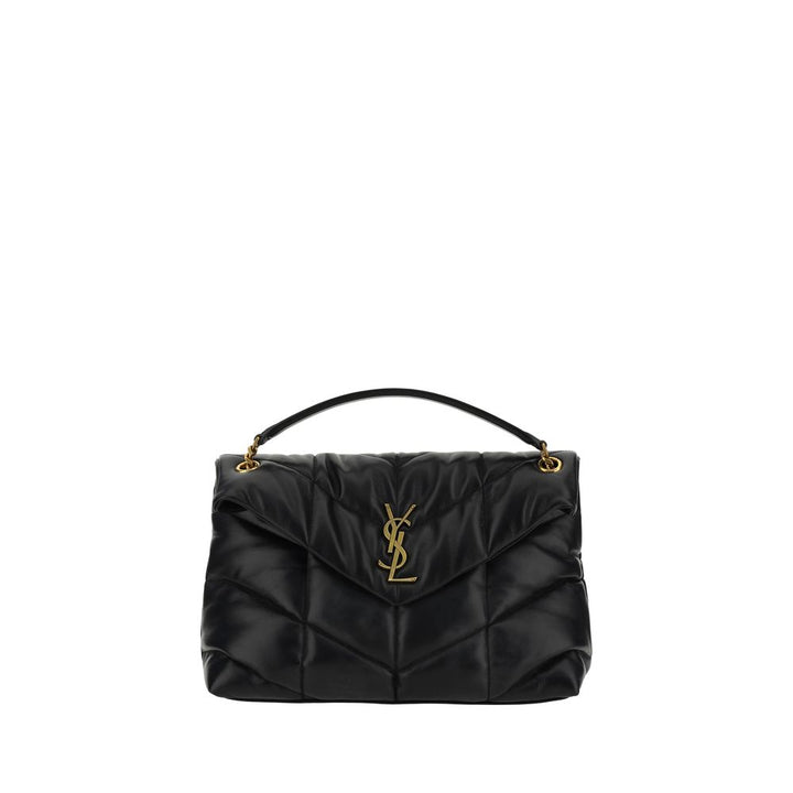 Black Lamb Leather Shoulder Bag Saint Laurent