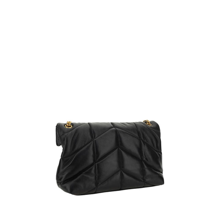 Black Lamb Leather Shoulder Bag Saint Laurent