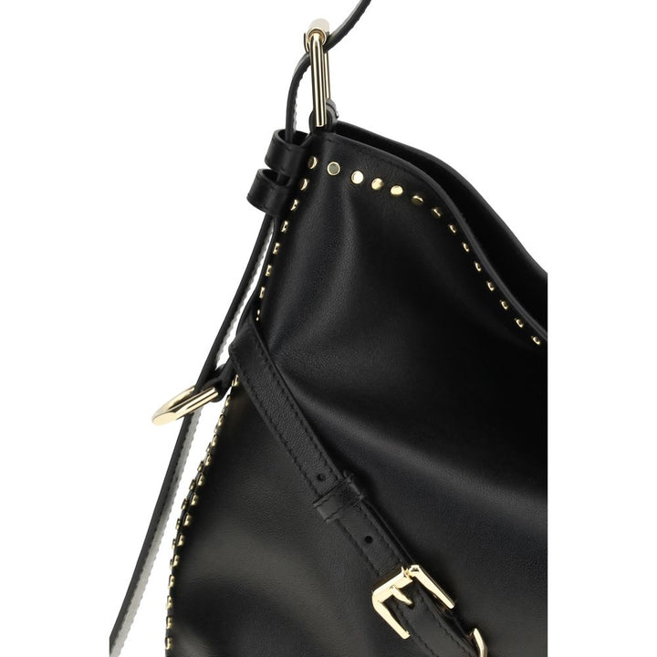 Black Calf Leather Bos Taurus Shoulder Bag Givenchy