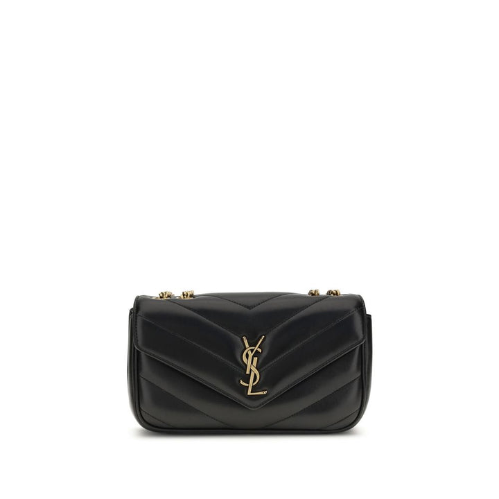 Black Lamb Ovis Aries Aries Shoulder Bag Saint Laurent