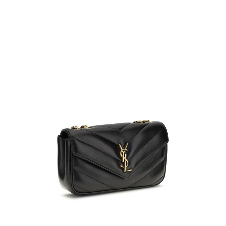 Black Lamb Ovis Aries Aries Shoulder Bag Saint Laurent