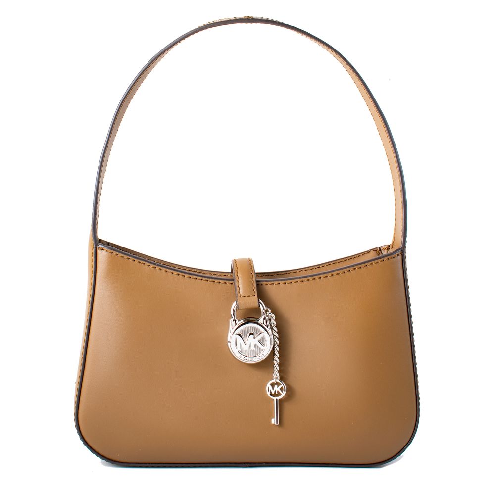 Brown Leather Shoulder Bag Michael Kors