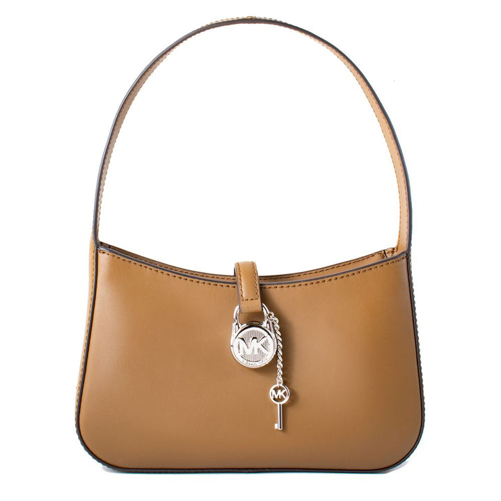 Brown Leather Shoulder Bag Michael Kors