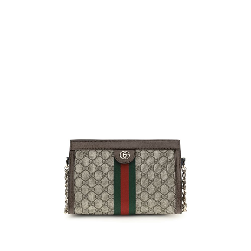 Brown Fabric Handbag Gucci