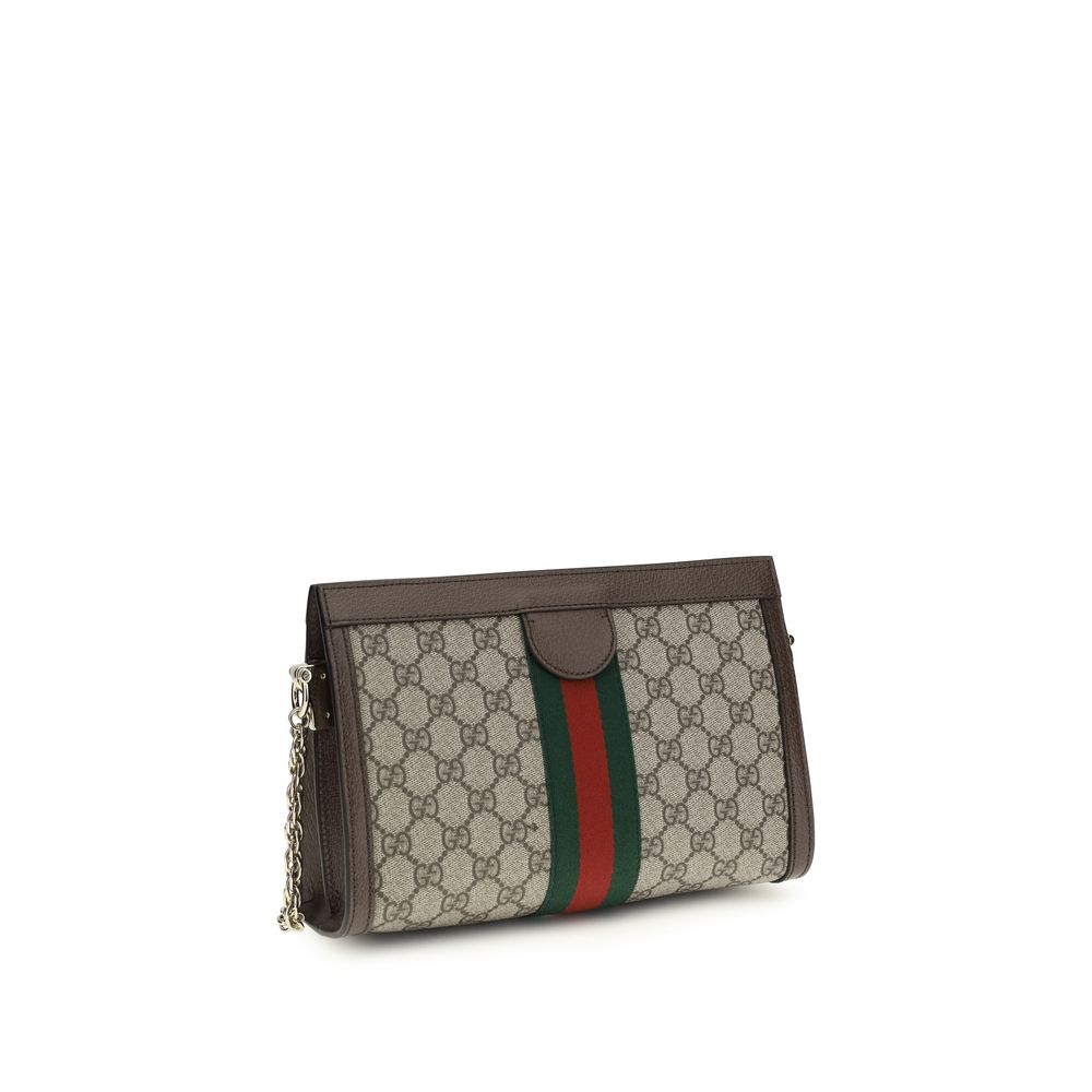 Brown Fabric Handbag Gucci