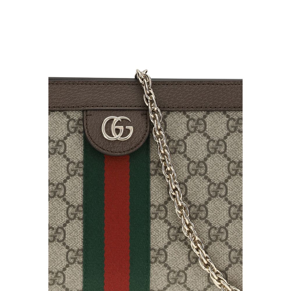 Brown Fabric Handbag Gucci