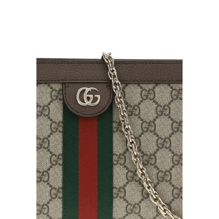 Brown Fabric Handbag Gucci