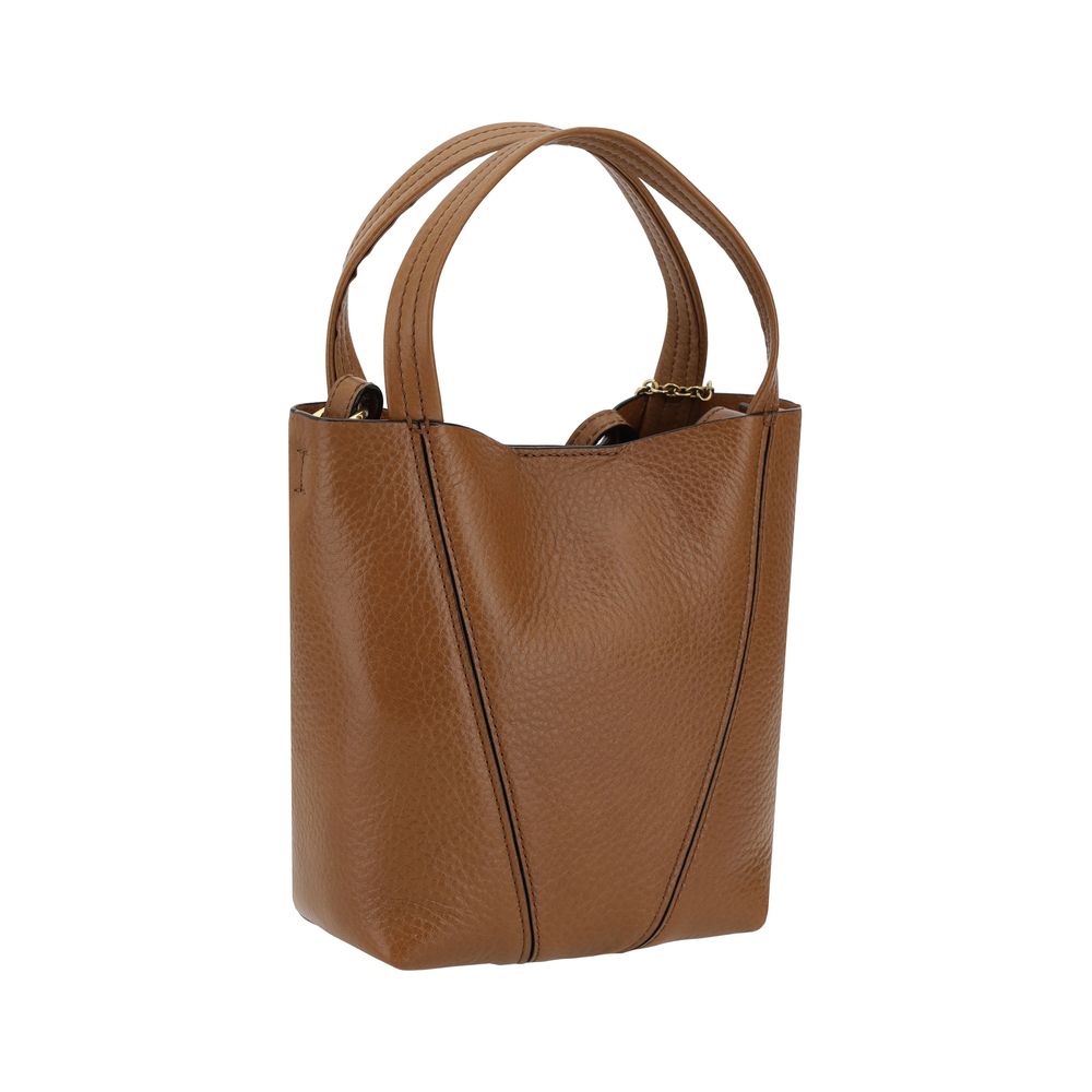 Brown Calf Leather Bos Taurus Shoulder Bag Chloé