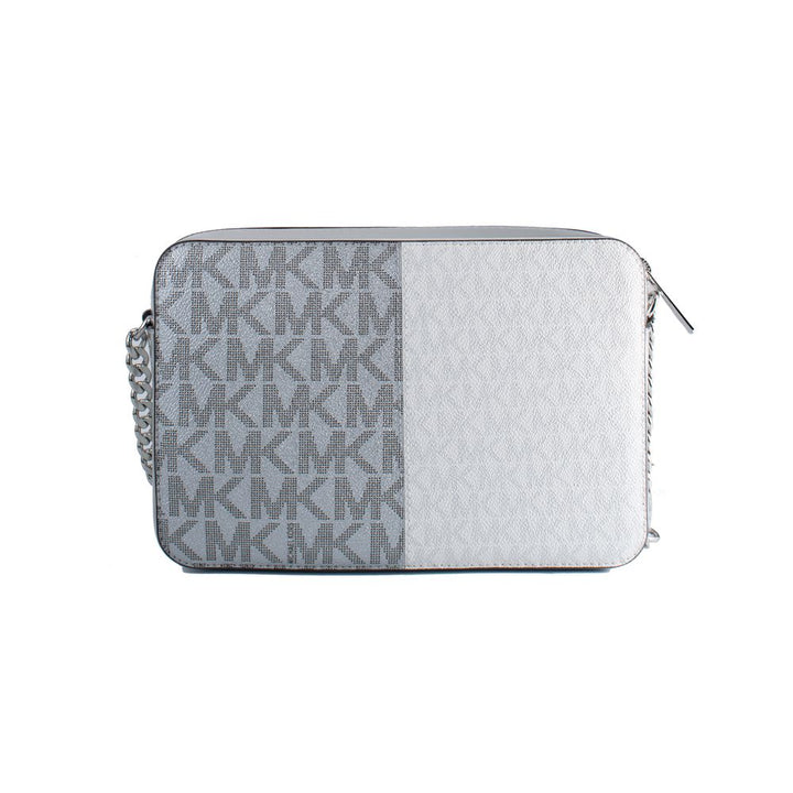 Gray Canvas Crossbody Bag Michael Kors