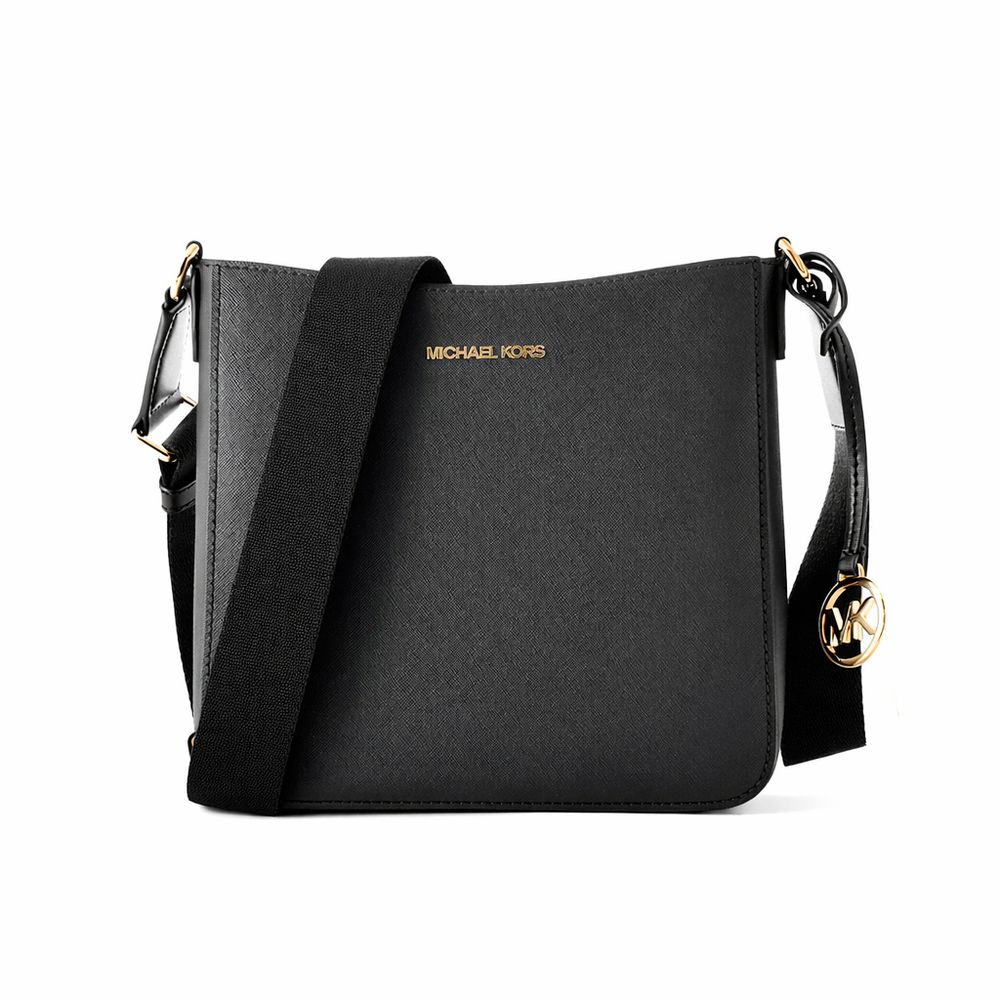 Black Canvas Crossbody Bag Michael Kors