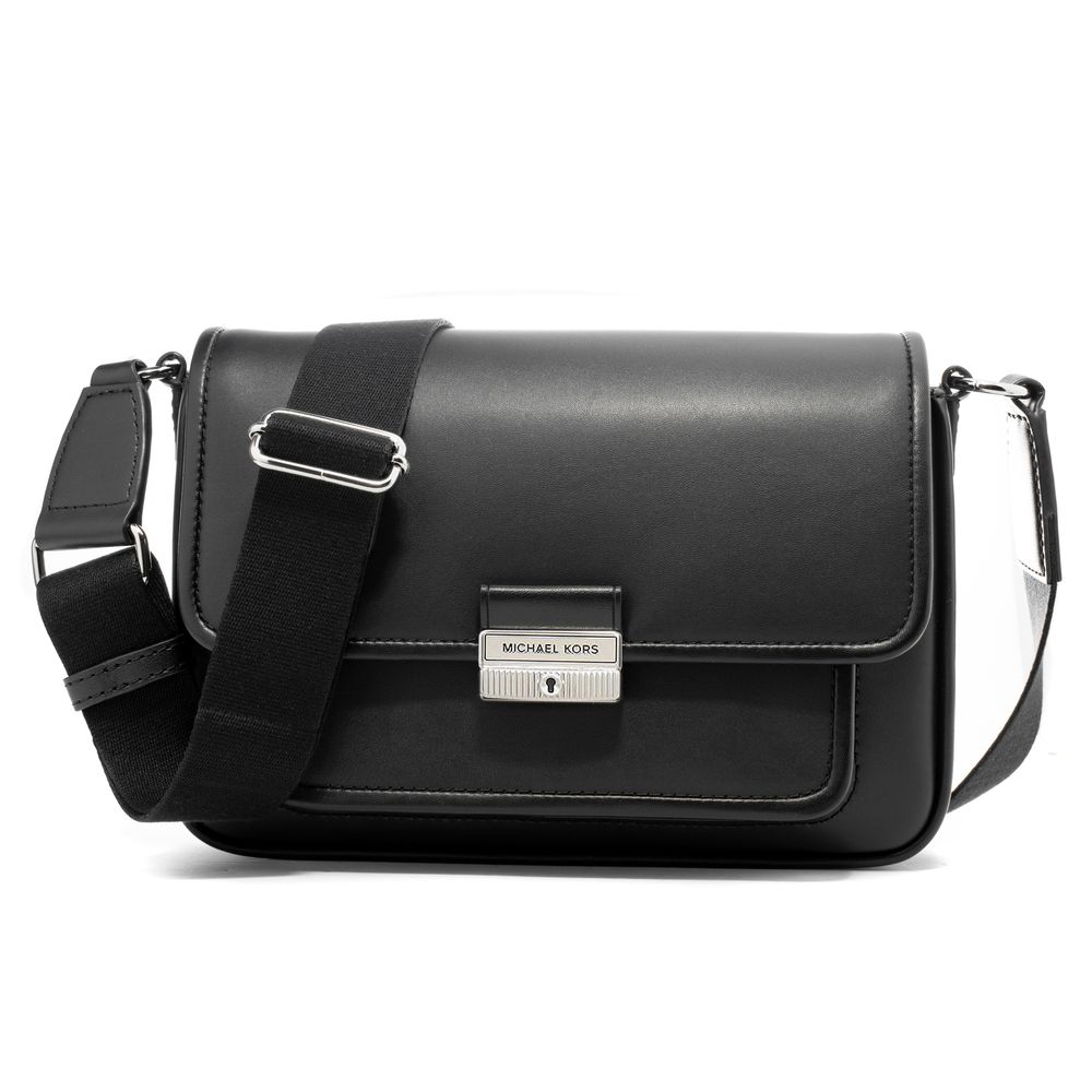 Black Leather Shoulder Bag Michael Kors