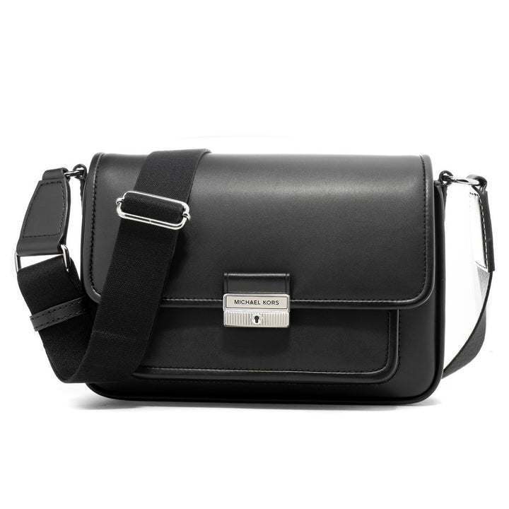 Black Leather Shoulder Bag Michael Kors