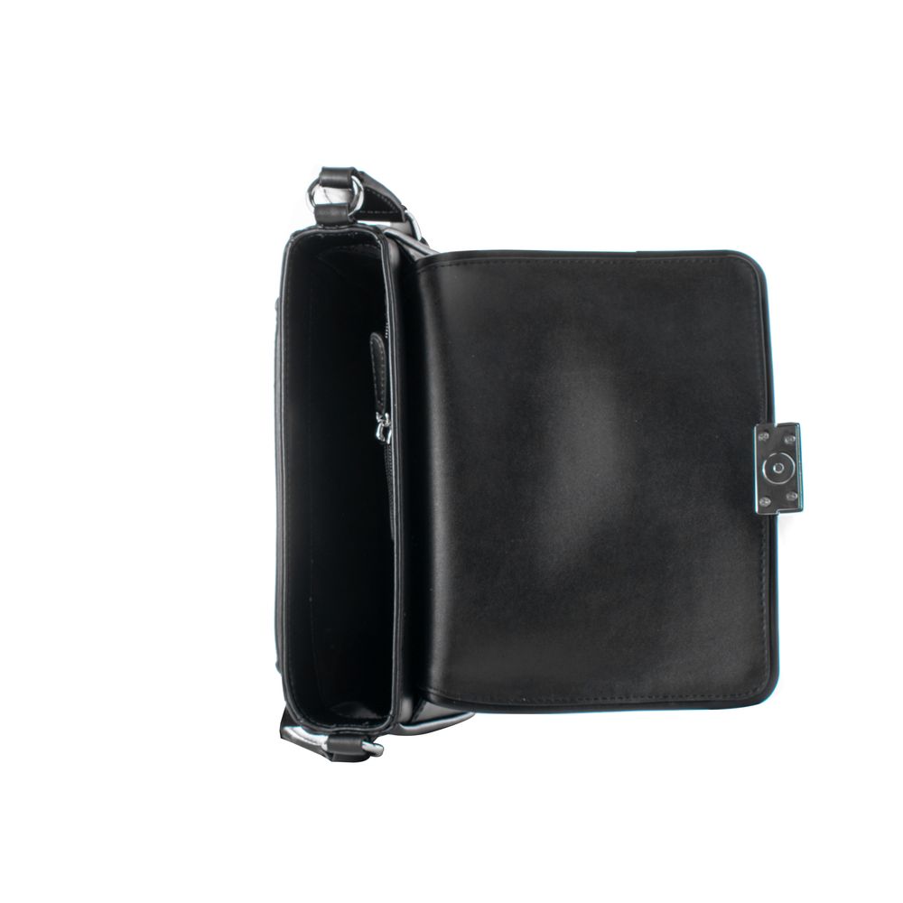 Black Leather Shoulder Bag Michael Kors