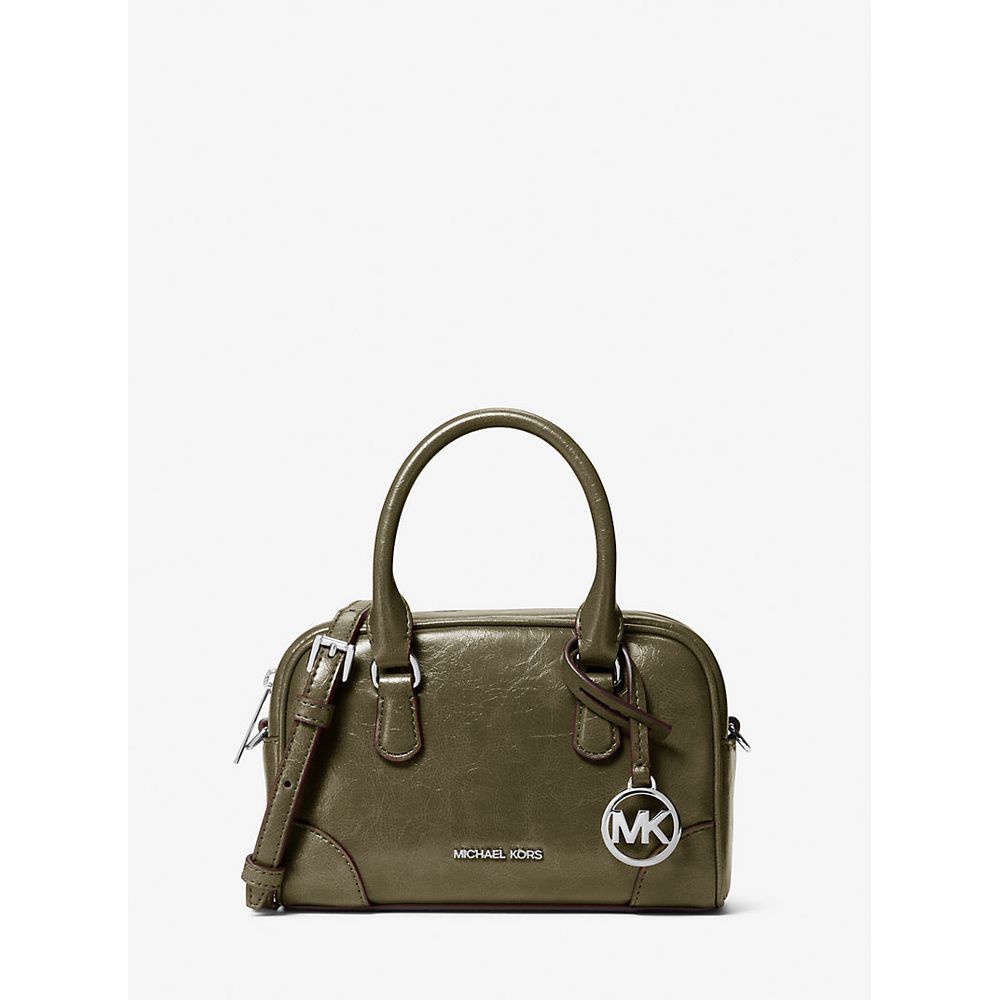 Bicolor Leather Handbag Michael Kors