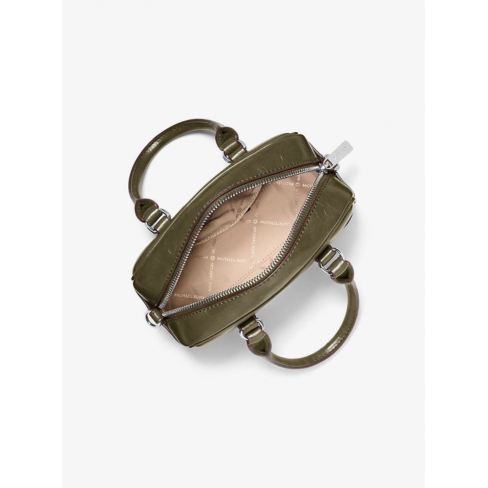 Bicolor Leather Handbag Michael Kors