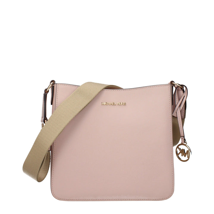 Pink Leather Shoulder Bag Michael Kors