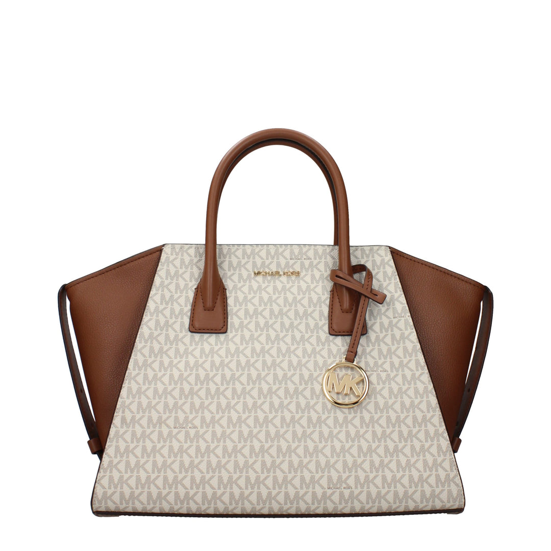 Beige Fabric Handbag Michael Kors