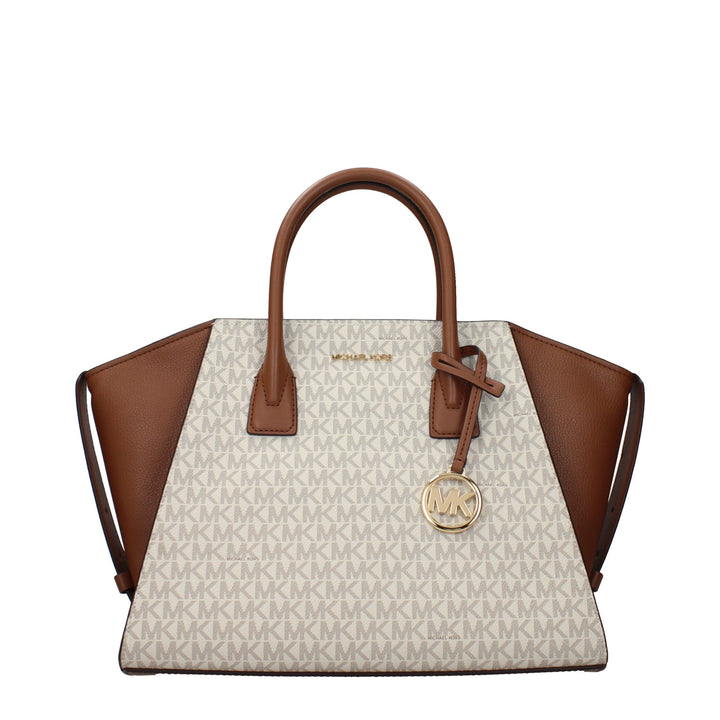 Beige Fabric Handbag Michael Kors