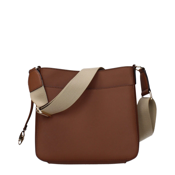 Brown Leather Shoulder Bag Michael Kors
