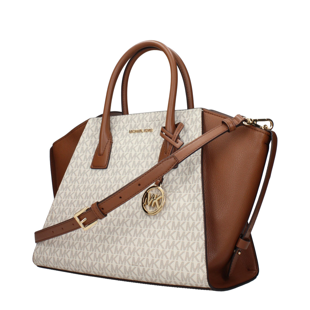 Beige Fabric Handbag Michael Kors