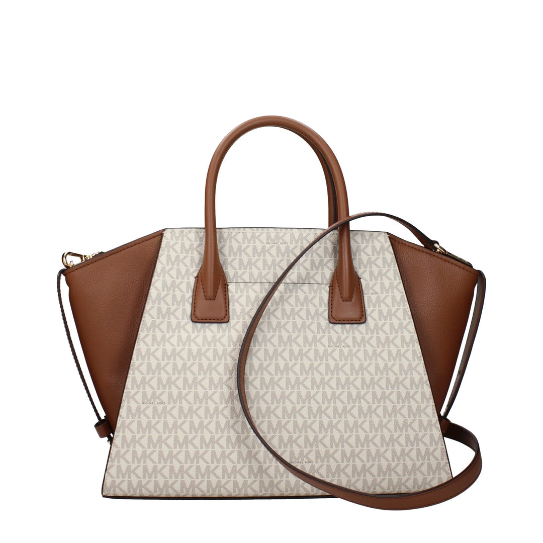 Beige Fabric Handbag Michael Kors
