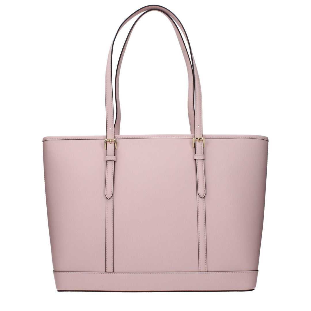 Pink Leather Shoulder Bag Michael Kors