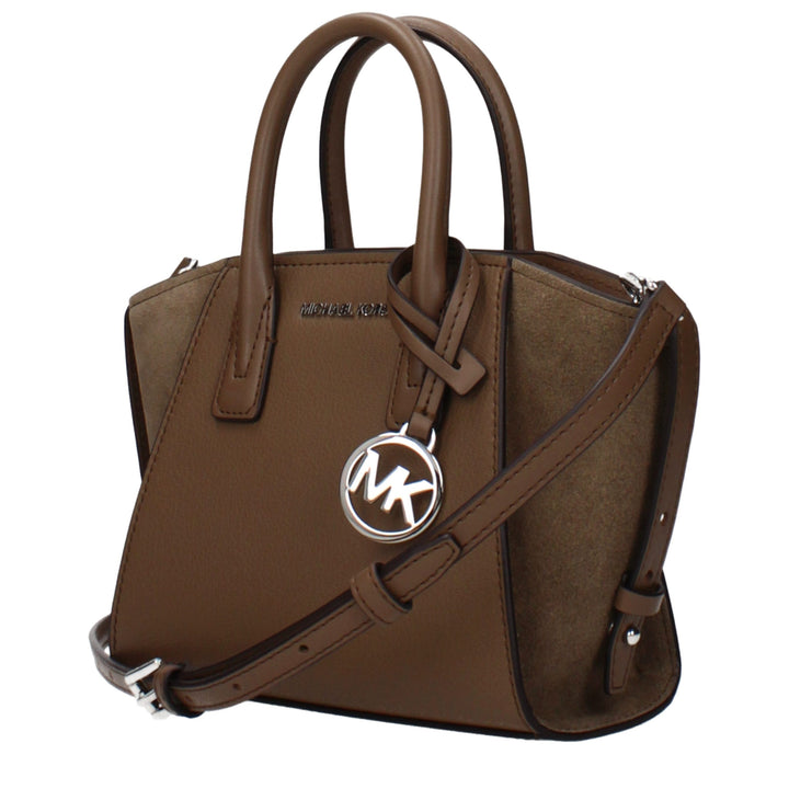 Brown Leather Handbag Michael Kors